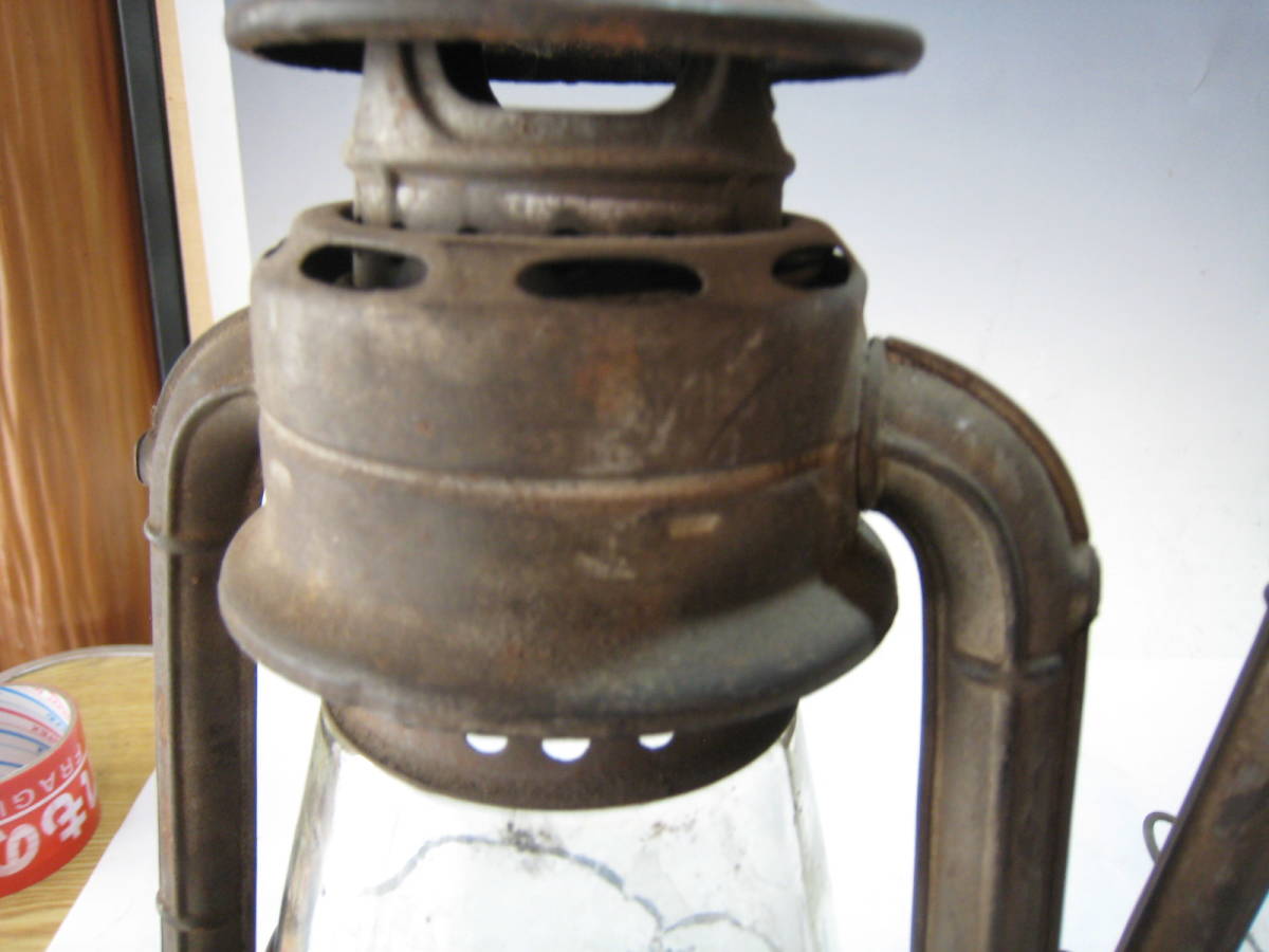 MIKADO 日本製ハリケーンランプ　灯油ランタン　2個　一個芯なし　中古品_画像8