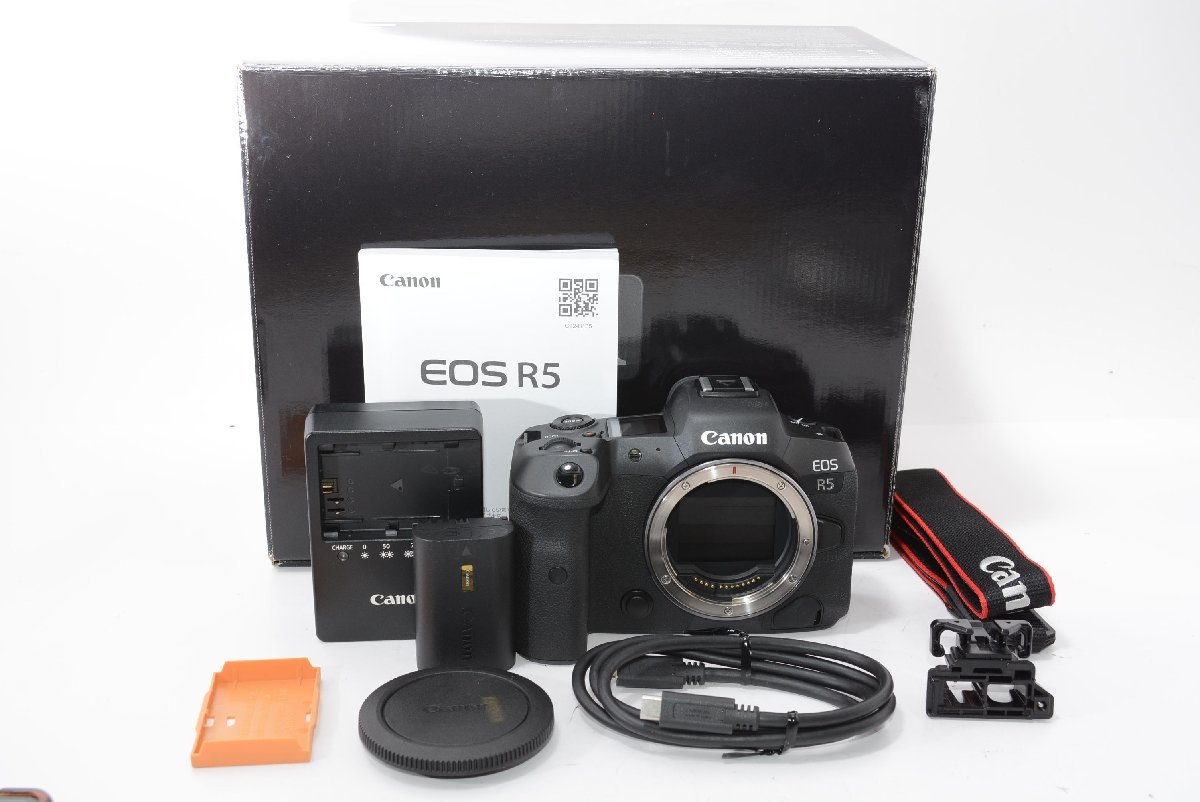 【外観特上級】Canon ミラーレス一眼カメラ EOS R5 ボディー EOSR5_画像6