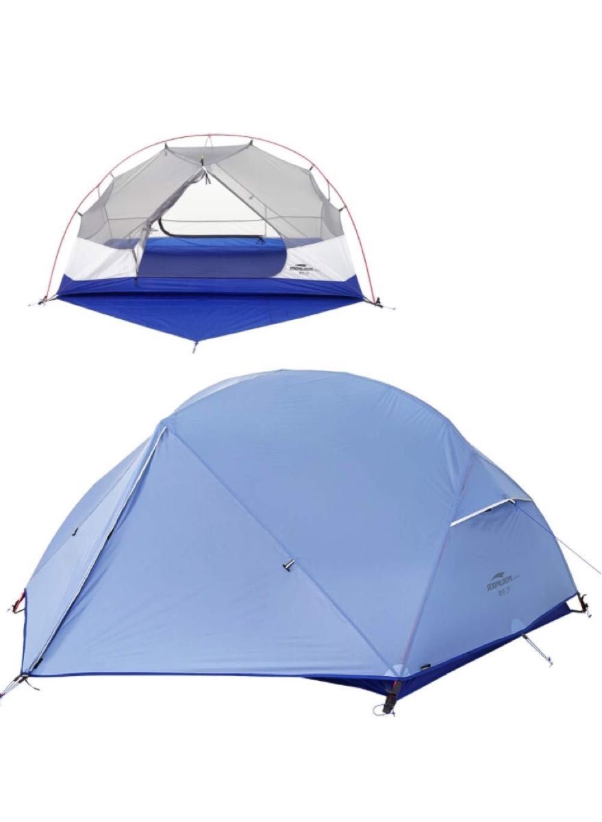 新品未使用品 Soomloom 青空2 アウトドアキャンピングテント ドーム型 