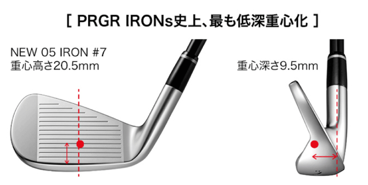 新品■プロギア■2023.5■PRGR 05■６本アイアン■6~9/PW/AW■FUJIKUA MCI FOR PRGR カーボン■M37(R)■軟鉄鍛造の柔らかな打感_画像10