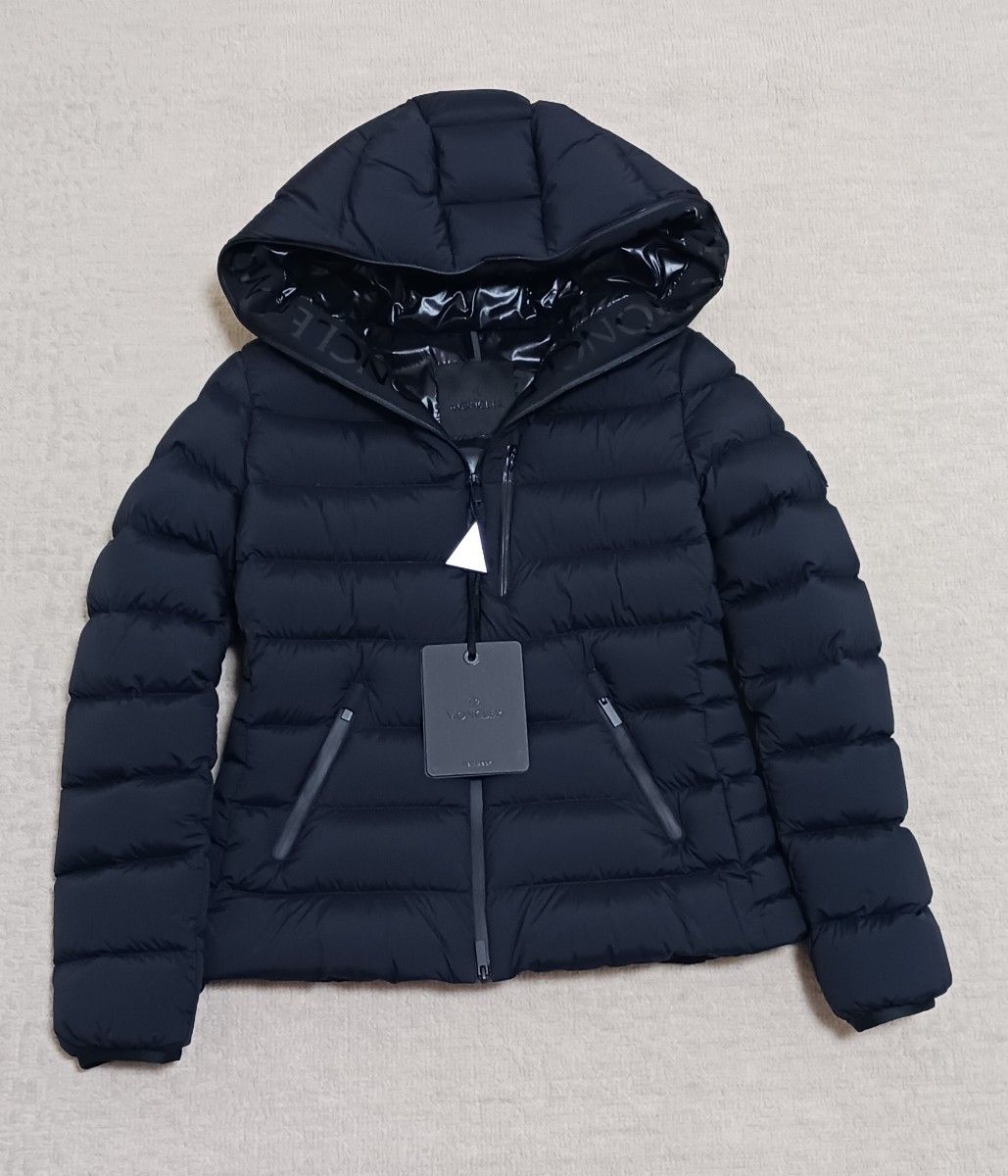 MONCLER ショートダウン HERBE ブラック0 MONCLER ショートダウン HERBE ブラック0