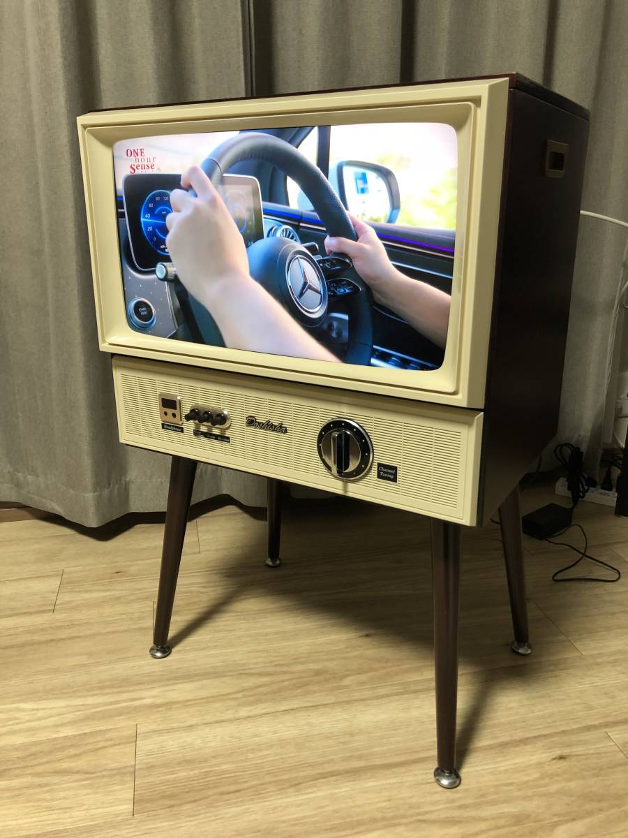 Yahoo!オークション - ドウシシャ VT203-BR 20型 レトロ液晶テレビ Yahoo!オークション - ドウシシャ VT203-BR 20型 レトロ液晶テレビ