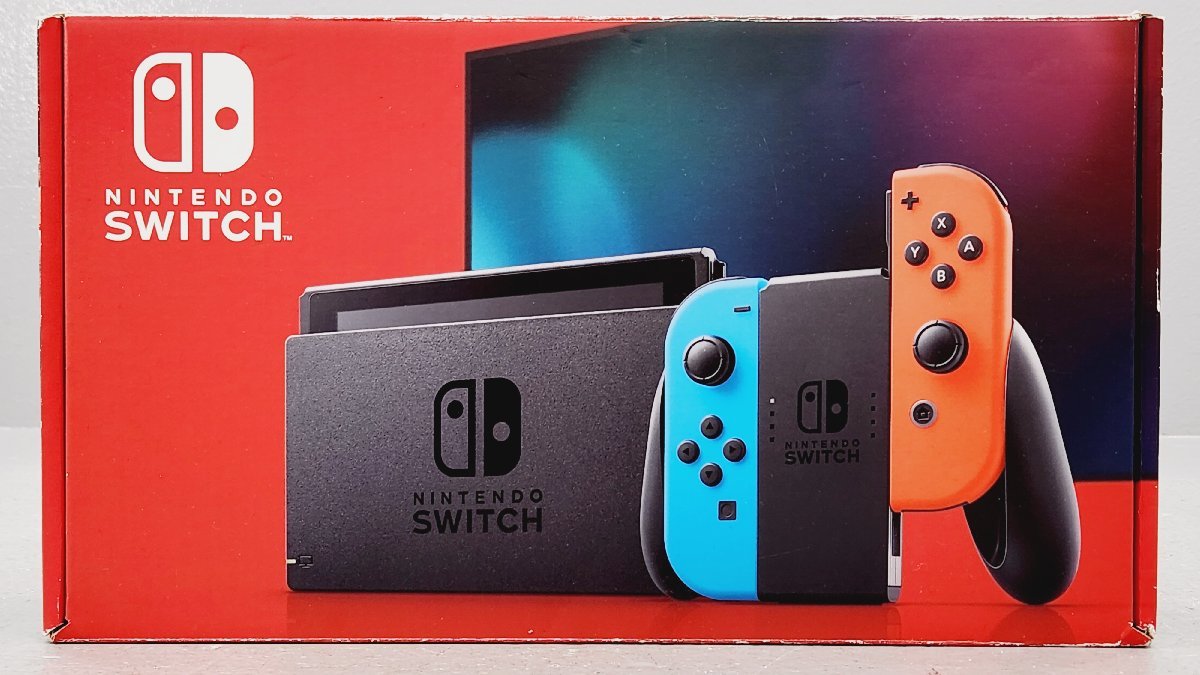 △【4】初期化済み Nintendo Switch/ニンテンドースイッチ 新型 本体 