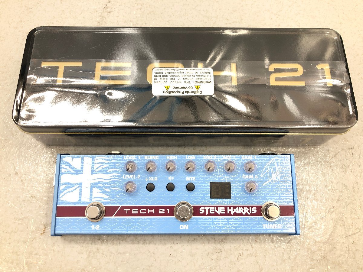 〇【新品】TECH21 SH1 Steve Harris Signature Model テック21 IRON MAIDEN/アイアンメイデン シグネチャー 同梱不可 1円スタート_画像1