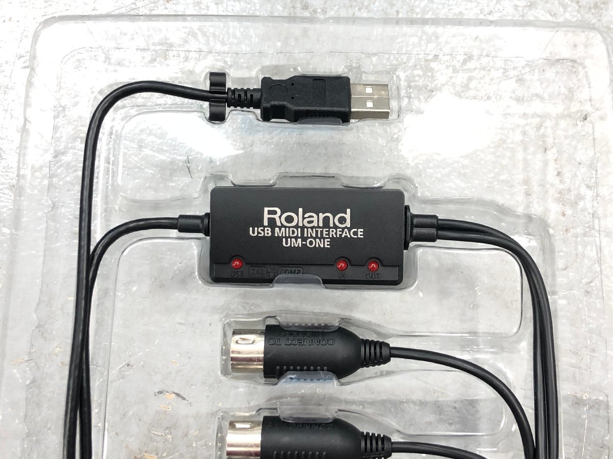 〇【中古】ROLAND UM-ONE mk2 USB MIDIインターフェース ローランド 同梱不可 1円スタート_画像2