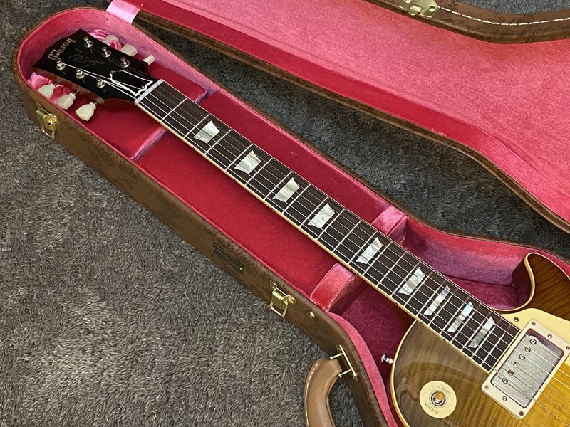 〇 Gibson Custom Shop Murphy Lab 1959 les paul standard reissue Ultra Light Aged 2022年製 マーフィーラボ 同梱不可 1円スタート_画像3