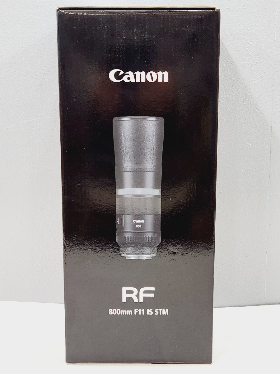 △CANON 超望遠単焦点レンズ RF800mm F11 IS STM キャノン 同梱不可 1円スタート_画像1