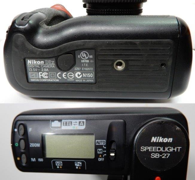 D2x Nikon NIKKOR 35-70mmバッテリー予備と充電器付 稼働品 運賃着払 0107W4G_画像8