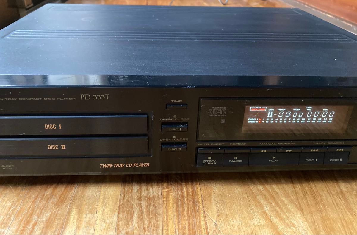 Pioneer PD-333twin CDプレイヤー 動作品