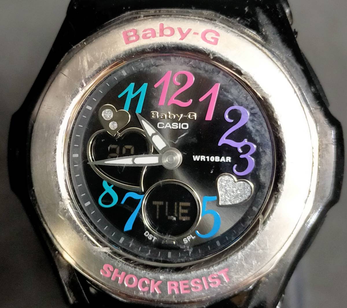 カシオ Baby-G BGA-101 デジアナ クォーツ 稼働品 CASIOの画像2