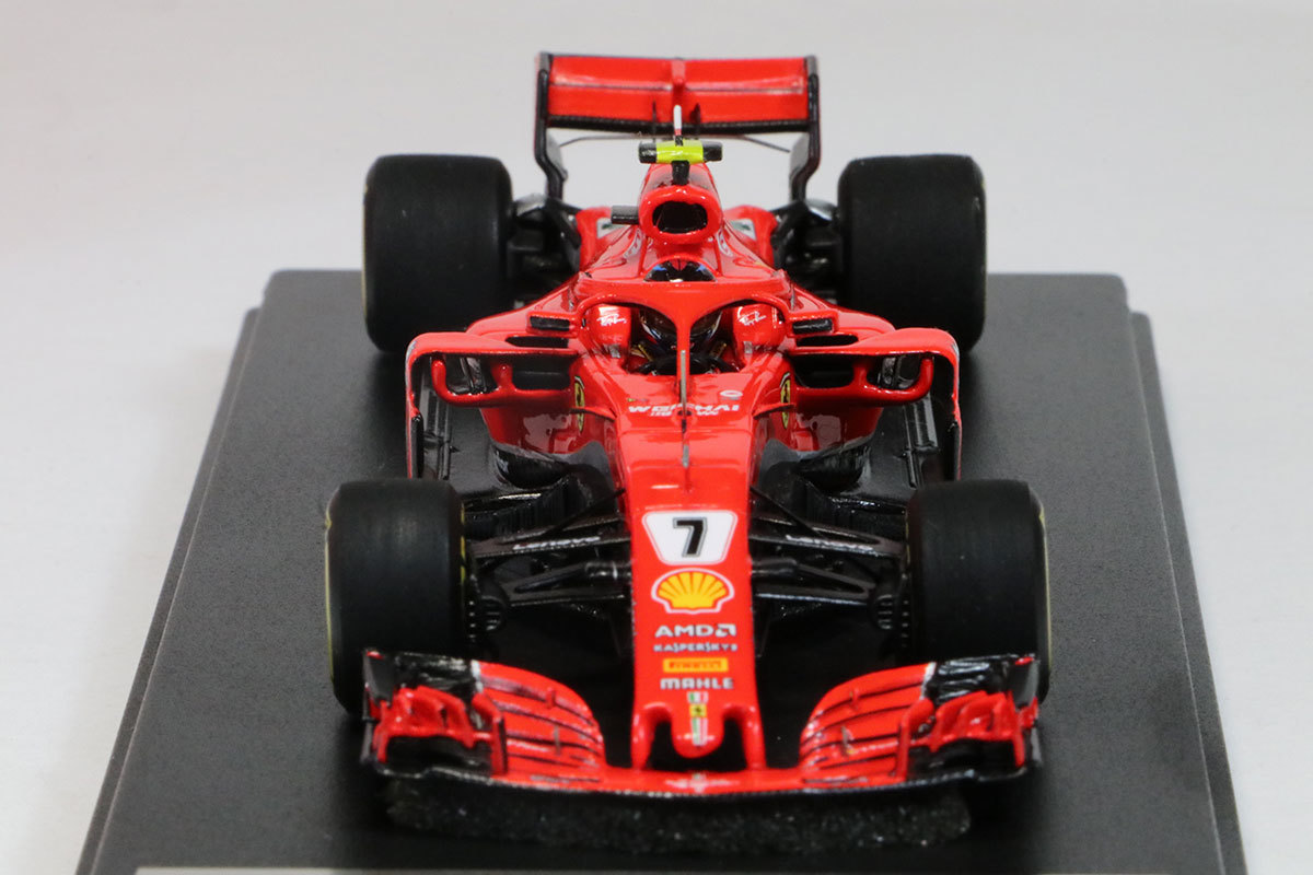 LSF1018 ルックスマート 1/43 フェラーリ SF71-H アメリカ USA GP 2018 K.ライコネン (BBR)_画像4