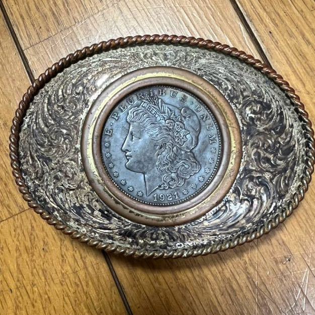 モルガンダラー アメリカ 1ドル 銀貨 1921年 外国コイン ベルト モルガンダラー アメリカ 1ドル 銀貨 1921年 外国コイン ベルト