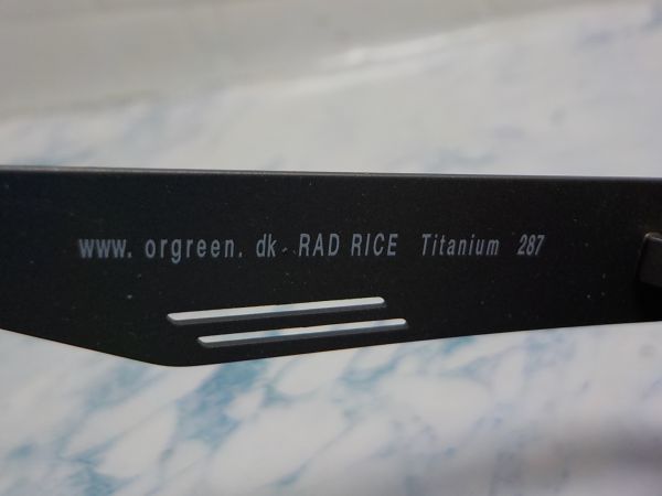 ORGREEN サングラス RAD RICE 59口15-133 287_画像7