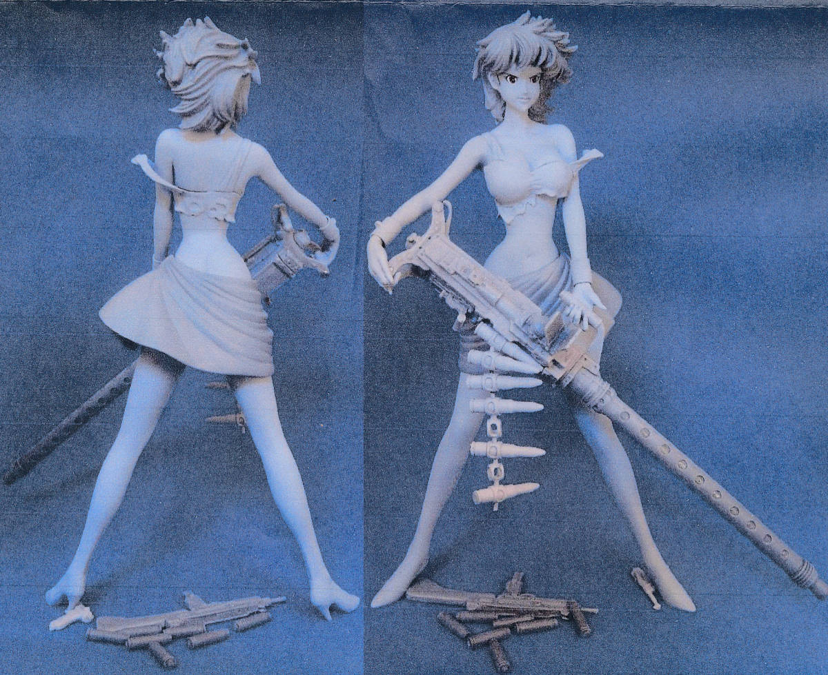 ルパン三世 死の翼アルバトロス 1/8 峰不二子 ガレージキット ルパン三世 死の翼アルバトロス 1/8 峰不二子 ガレージキット
