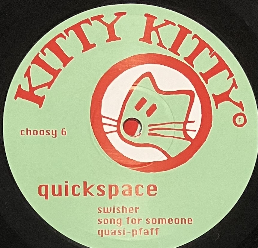 [ LP / レコード ] Quickspace / Quickspace ( Indie Rock ) Kitty Kitty Corporation - choosy 6 ギター ポップ_画像3