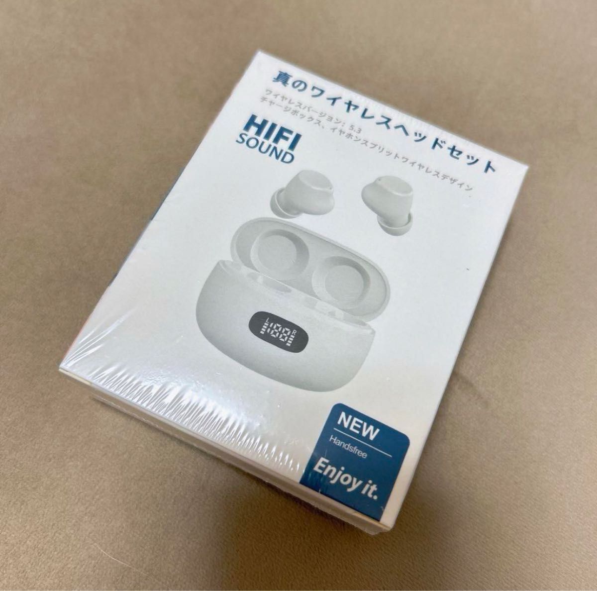 新品！未使用★最新 ワイヤレスイヤホン 高音質 ノイズキャンセリング★Bluetooth・匿名配送・即日発送可