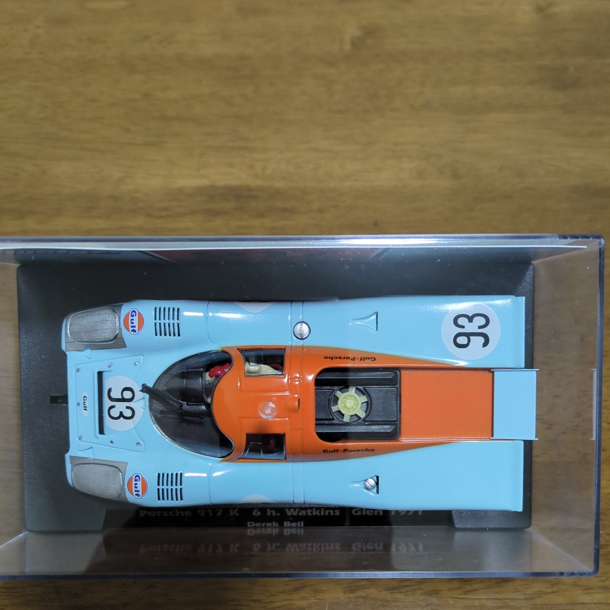 1/32 FLY「'71 ポルシェ917K ガルフ#93 ワトキンス グレン 6h」 270/750限定シリアルナンバー　デレク・ベル　Gulf Porsche スロットカー _画像6