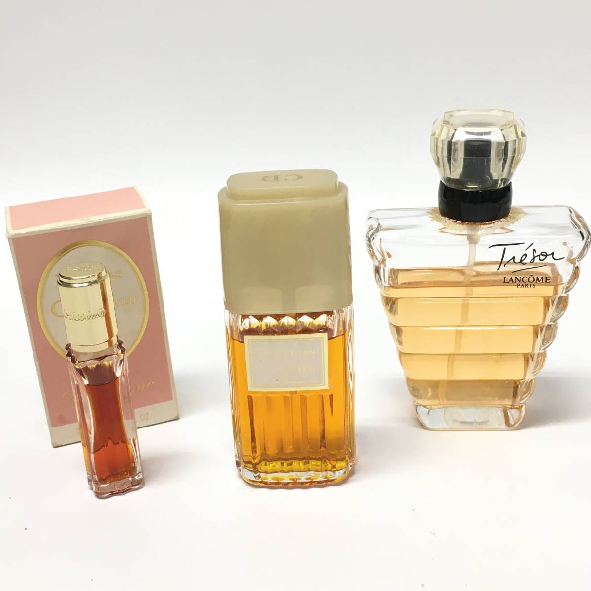 M11-544【3点】ランコム TRESOR 100ml オードパルファム クリスチャン ディオール 香水 ディオリッシモ 50ml 7.5ml オーデトワレ_画像1