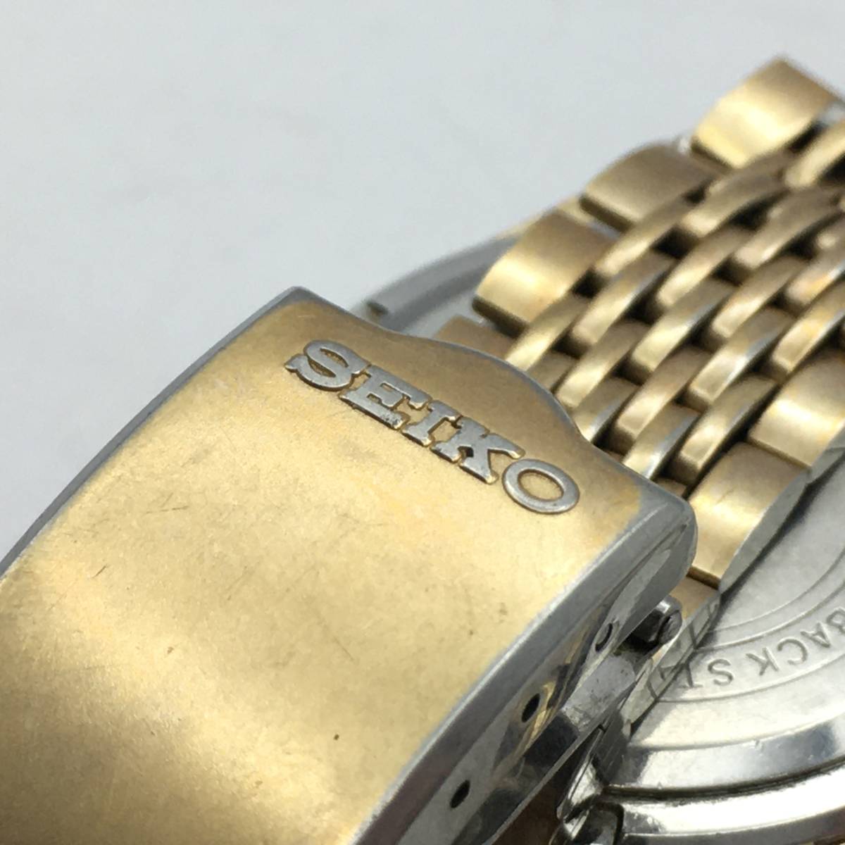 ◯K10-156 SEIKO/セイコー BELL-MATIC 3針 Day-Date デイデイト メンズ 自動巻き 腕時計 ベルト破損 4006-7012 稼働品_画像6