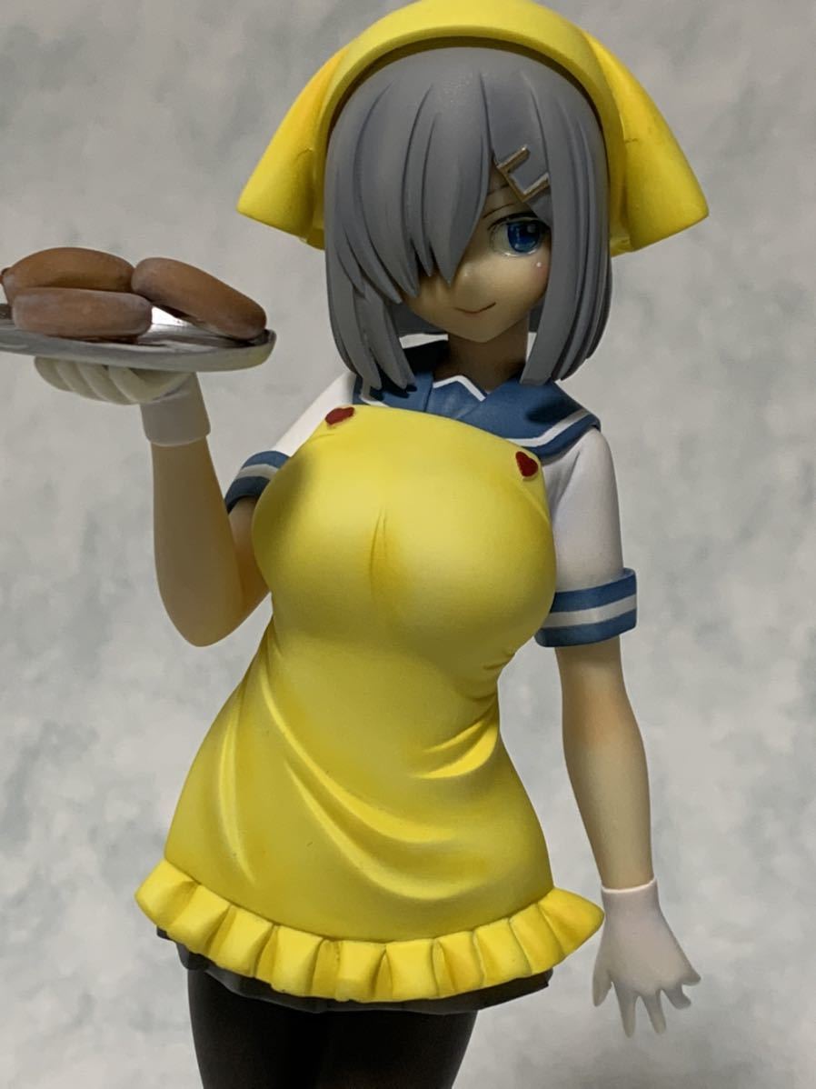 艦これ　エプロン浜風　ガレージキット塗装済み完成品　かぐや姫　検）大和　島風　雪風　高雄　トレフェス　ワンフェス