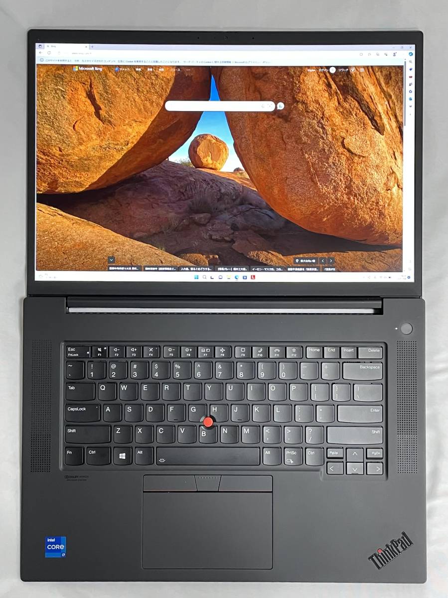 稀品 高スペック ThinkPad X1 Extreme Gen4 - MS Office 2021 - CPU i7 / MEM 48GB / LCD 2K / SSD 2TB / Win11 Pro 64_画像4