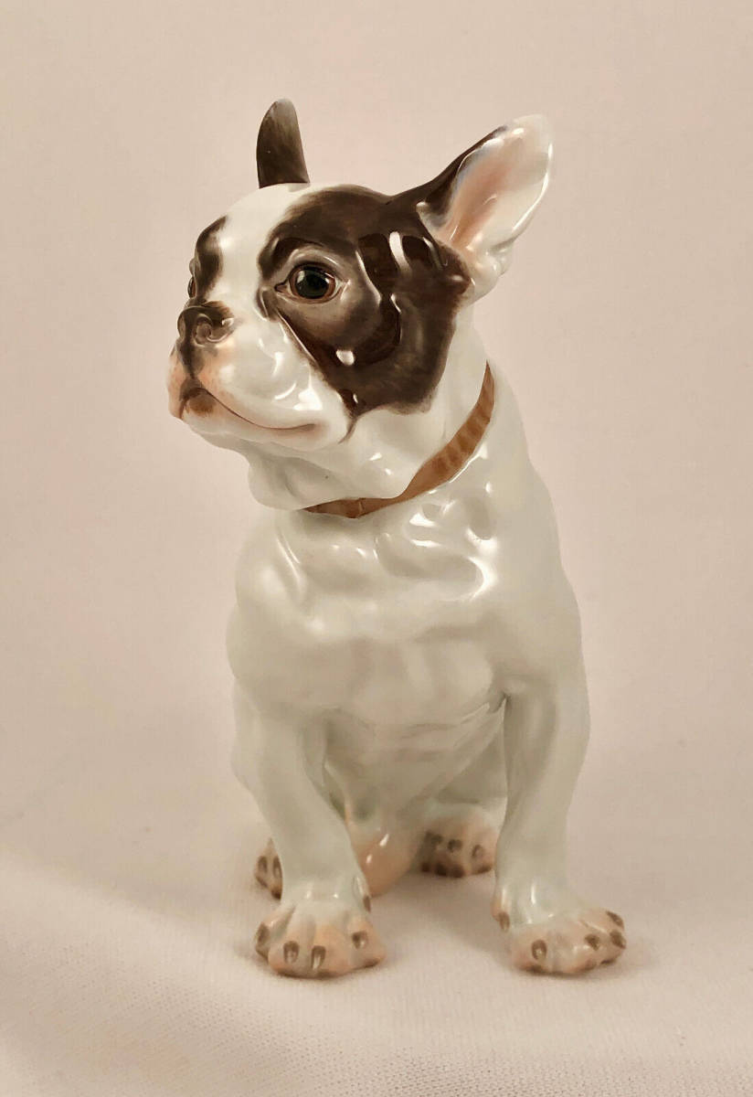  Meissen фарфор figyu Lynn French bru собака papi-1930 годы античный антиквариат товар Vintage 