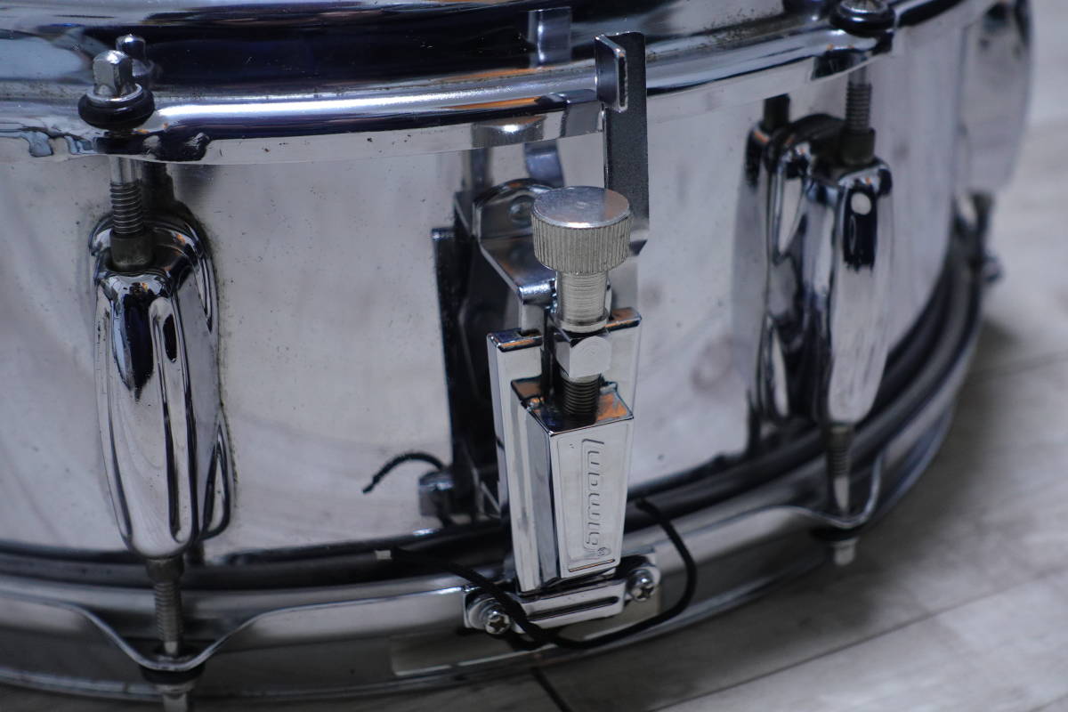 【ヴィンテージ・希少】スリンガーランド　メタルスネア　14×5インチ　Slingerland _画像4