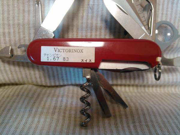 ヴィクトリノックスVictorinox チャンピオン　未使用品　送料込み_画像2