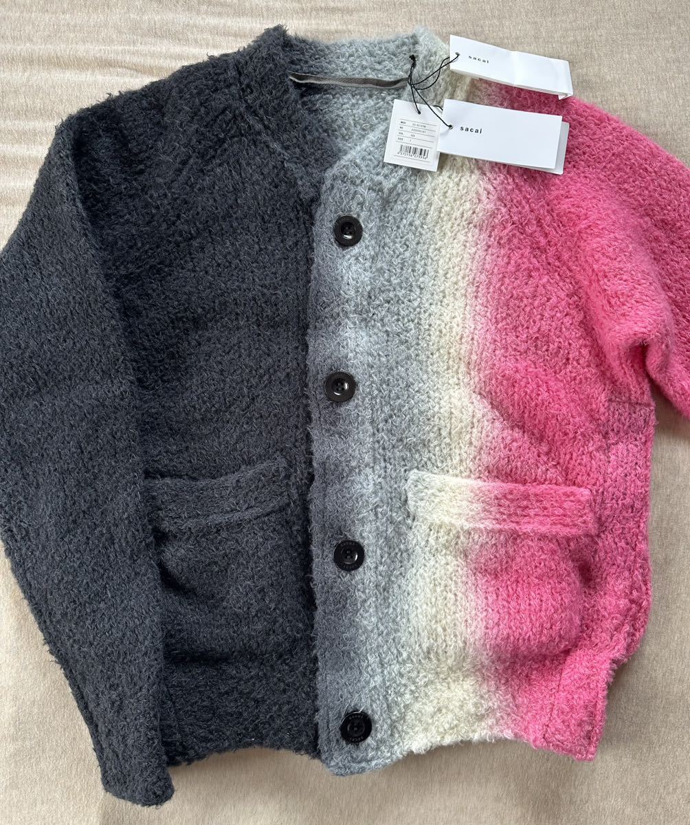 1新品 sacai サカイ メンズ タイダイ ニットカーディガン 1新品 sacai サカイ メンズ タイダイ ニットカーディガン