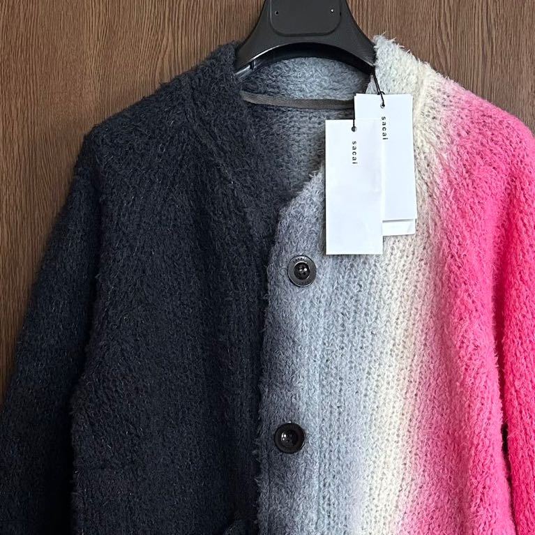 1新品 sacai サカイ メンズ タイダイ ニットカーディガン 1新品 sacai サカイ メンズ タイダイ ニットカーディガン