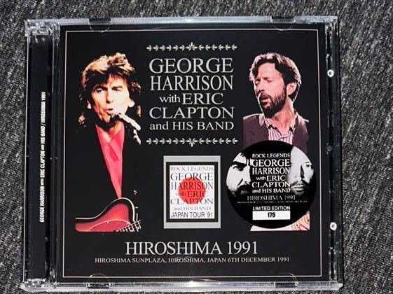 George Harrison with ERIC CLAPTON Hiroshima 1991_画像1