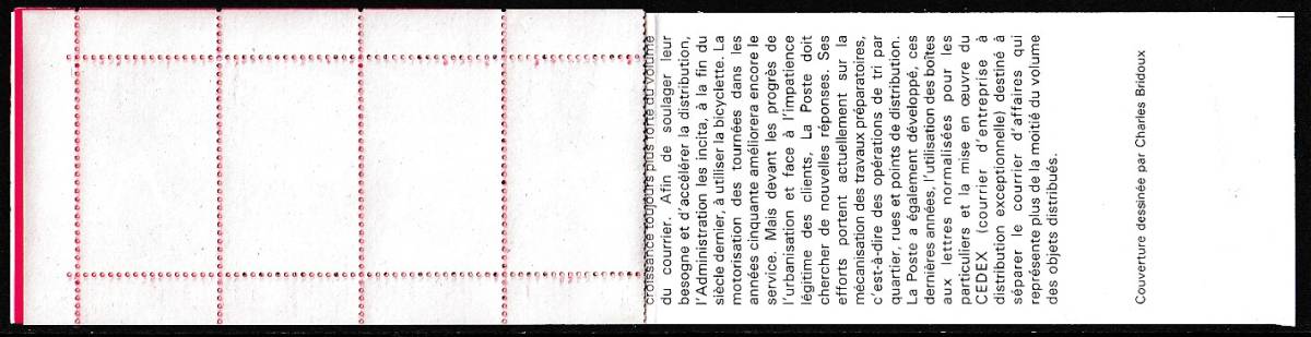 23 フランス【未使用】＜「1993 SC#2326a 切手の日」 切手帳 ＞ _画像2
