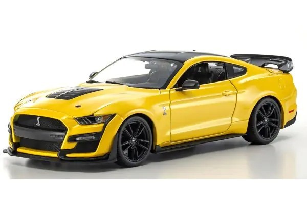 送料無料 マイスト 1/18 マスタング シェルビー GT500 2020 イエロー/ブラック MS31452Y 新品未開封品_画像1