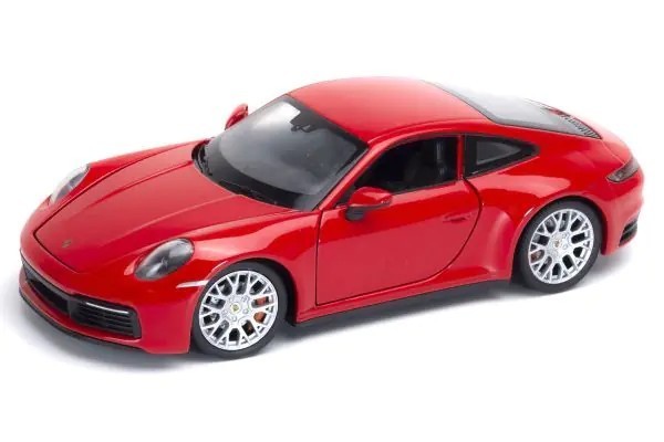 Доставка 710 иен Welly Welly 1/24 Porsche 911 Carrera 4S Red We24099r1 Новый неоткрытый предмет