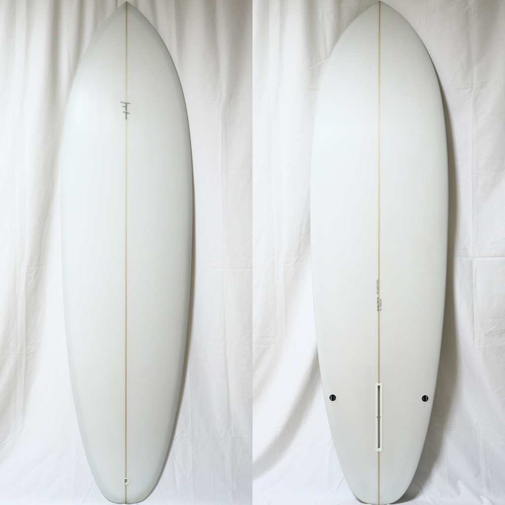 Jacquesberiau Custom Surfboards 7'0 Vinter Hull(Used) ハル リドル ミッドレングス mid length alternative_画像1