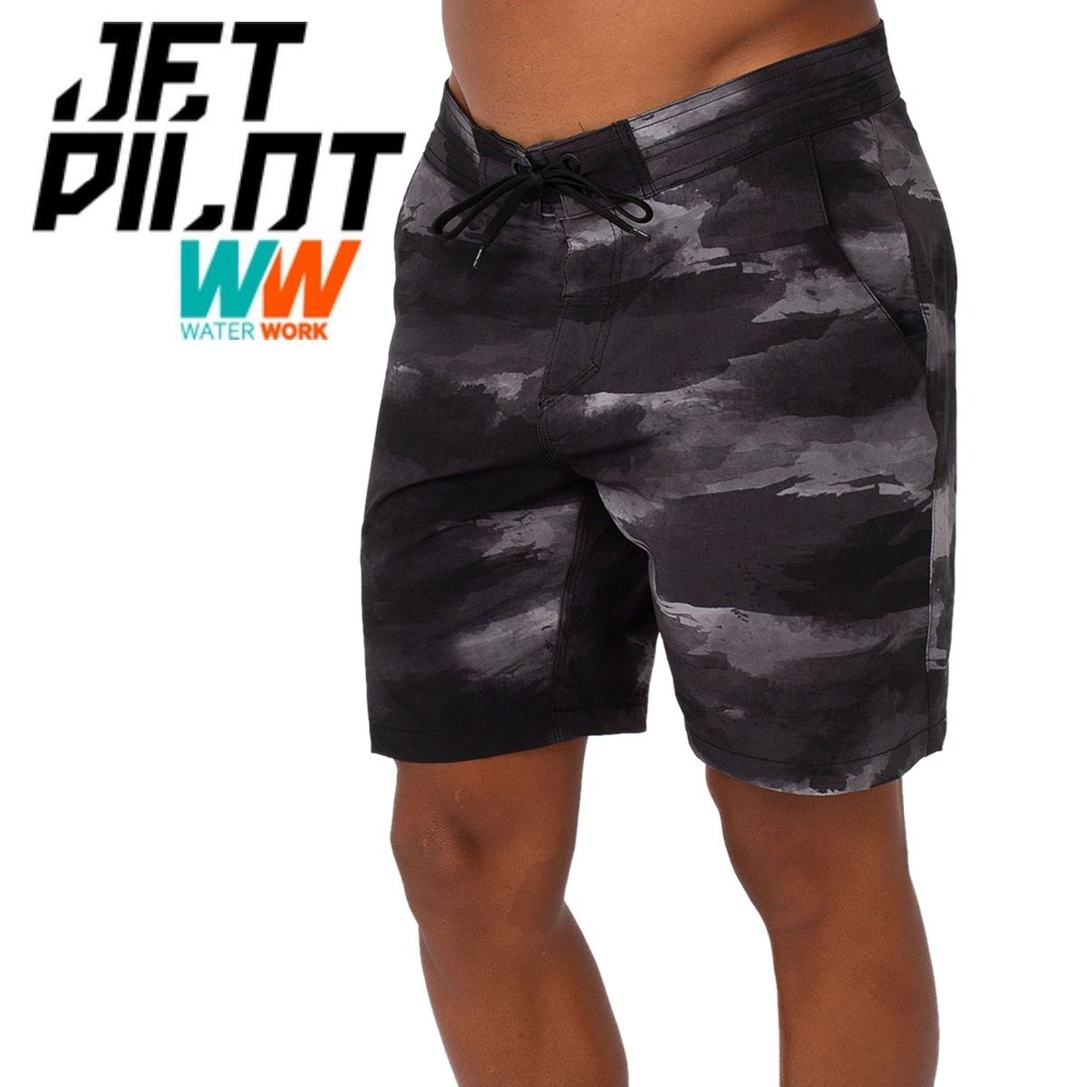 ジェットパイロット JETPILOT ボードパンツ 送料無料 ジェットライト ボードショーツ JET-LITE BOARDSHORT JPW39C カモ 40 海パン_画像1