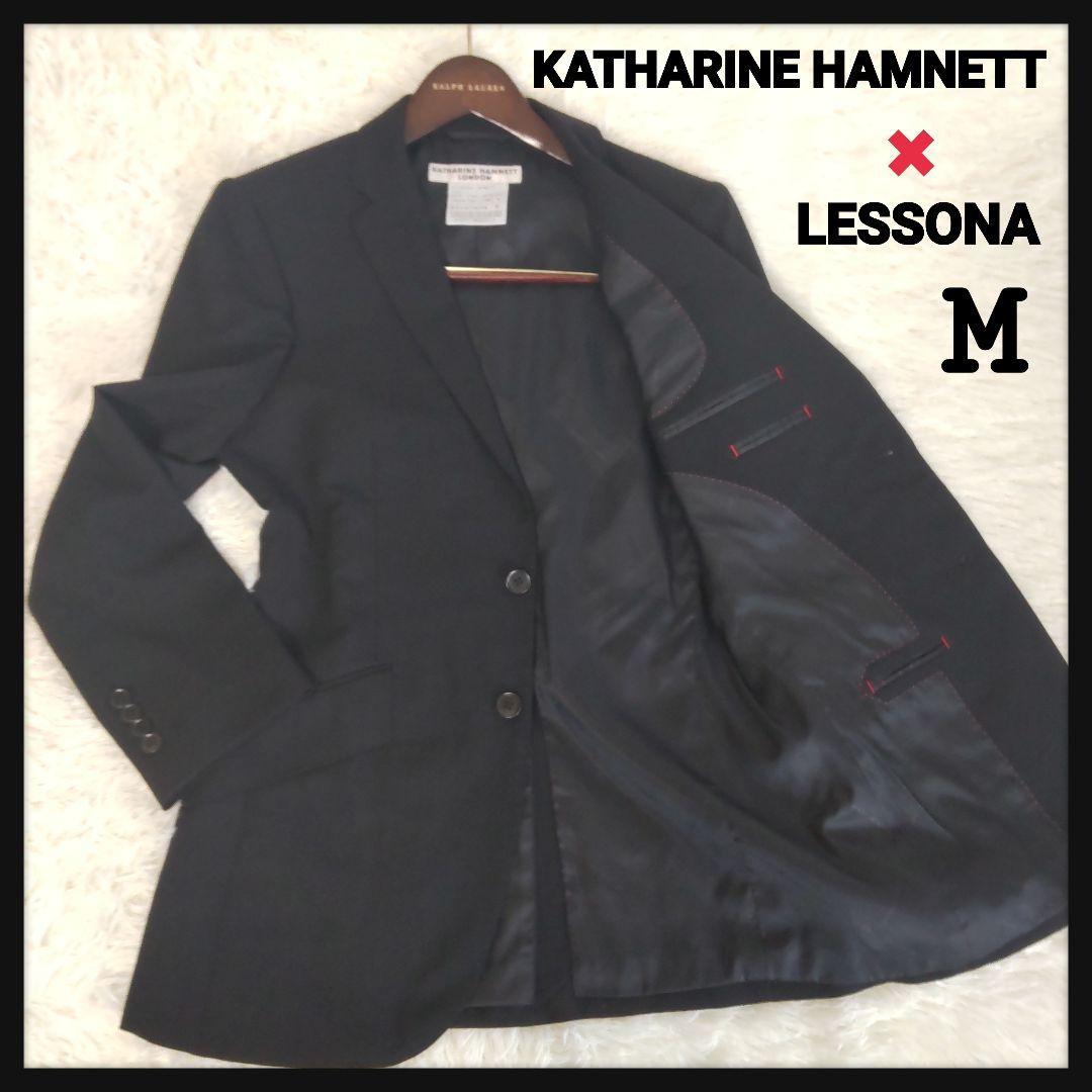  прекрасный товар [ super 100s] Katharine Hamnett London * основной tailored jacket 