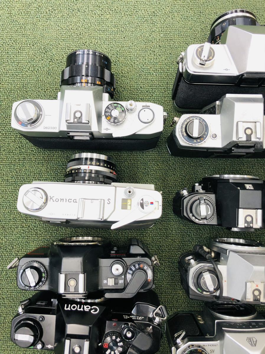 カメラまとめ売り 19個セット Canon Nikon Konica MINOLTA PENTAX YASHICAなど 一眼レフ 二眼レフ レンジファインダー等 1個口発送_画像7