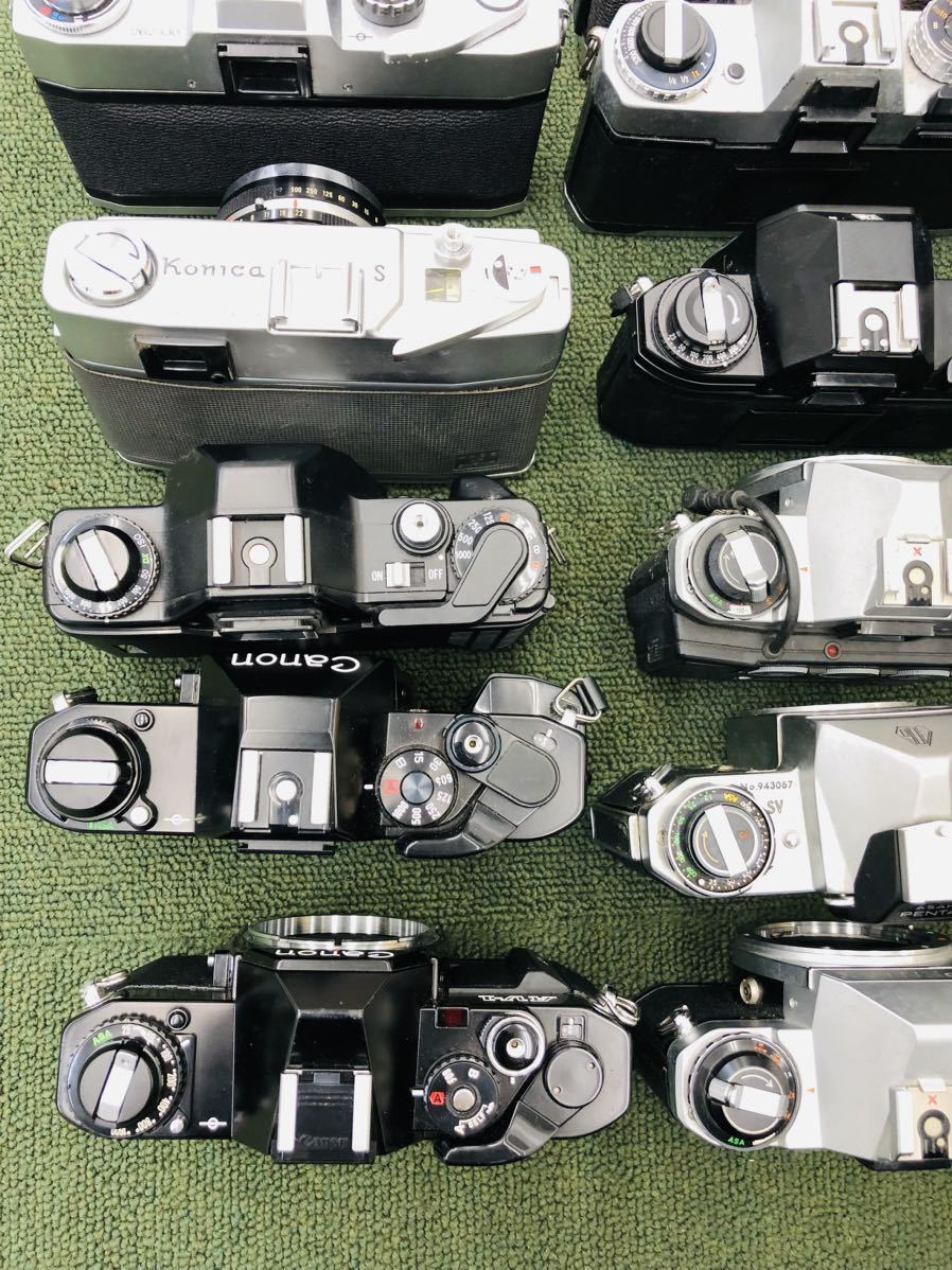 カメラまとめ売り 19個セット Canon Nikon Konica MINOLTA PENTAX YASHICAなど 一眼レフ 二眼レフ レンジファインダー等 1個口発送_画像8