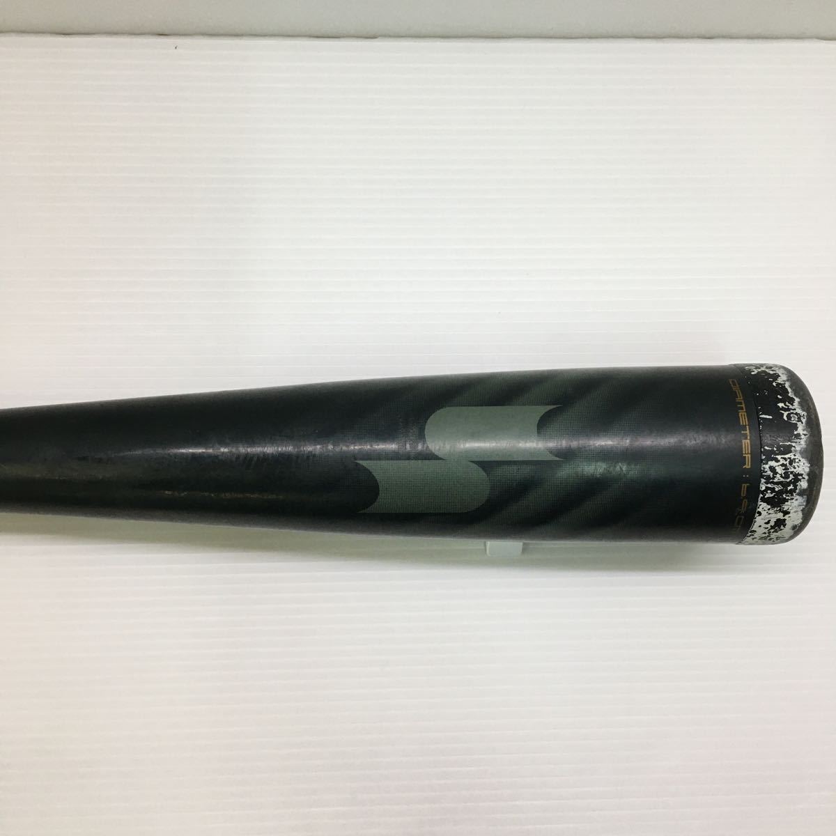 B-5210 エスエスケイ SSK MM18 少年軟式 78cm FRP製 バット SBB5039 野球 中古_画像3