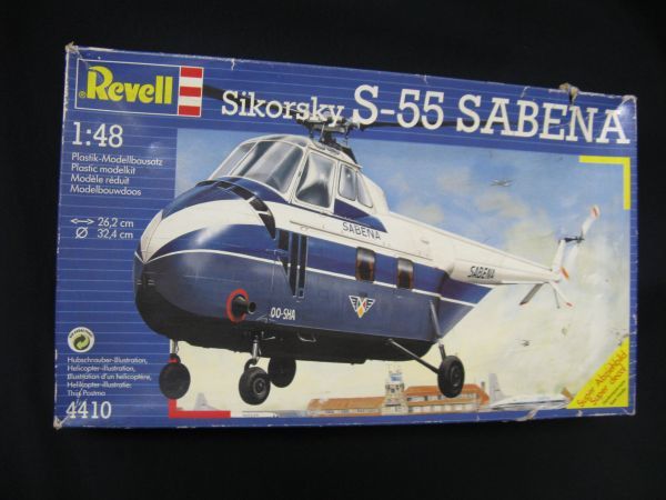 ★　　レベル　1/48 シコルスキー S-55 SABENA 　　★_画像1