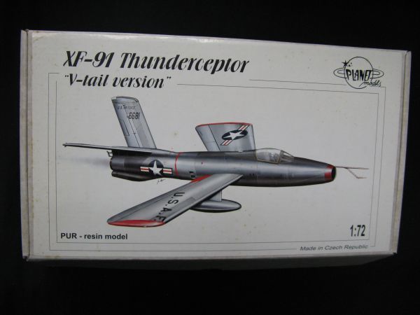 ★　プラネットモデル　1/72 XF-91 Thunderceptor 　V-tail version ”　★_画像1