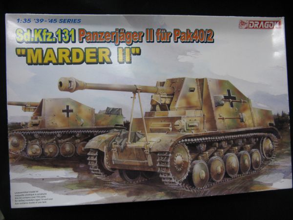 ★　　ドラゴン　1/35 Sd.kfz.131 Panzerjager Ⅱ fur Pak 40/2 MARDER Ⅱ 　★_画像1