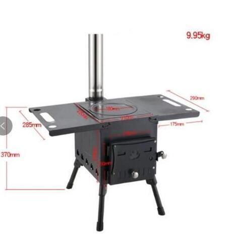 屋外薪ストーブ携帯用ピクニック装備多机能無煙折畳かまどの野たきストーブ野外_画像3
