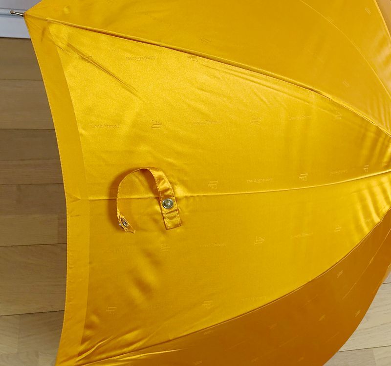 ルイフェロー 傘ゴールド色 新品未使用 58㎝レティス傘の画像4