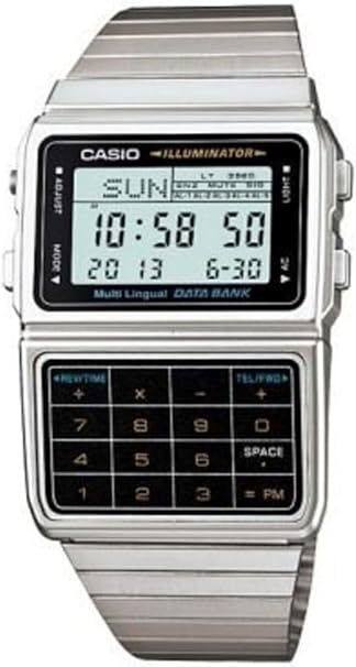 [カシオ] 腕時計 海外モデル DBC-611-1 メンズ グレー ベルトタイプ