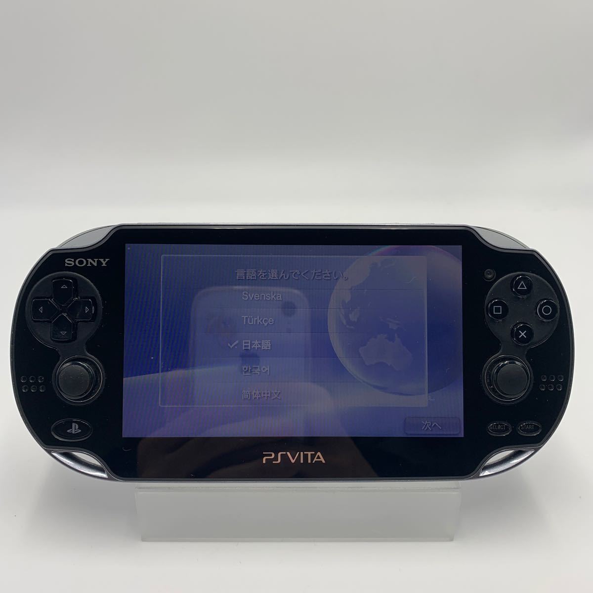 SONY PSVITA Playstation VITA プレイステーションヴィータ 本体 PCH-1000 動作品 0104-231