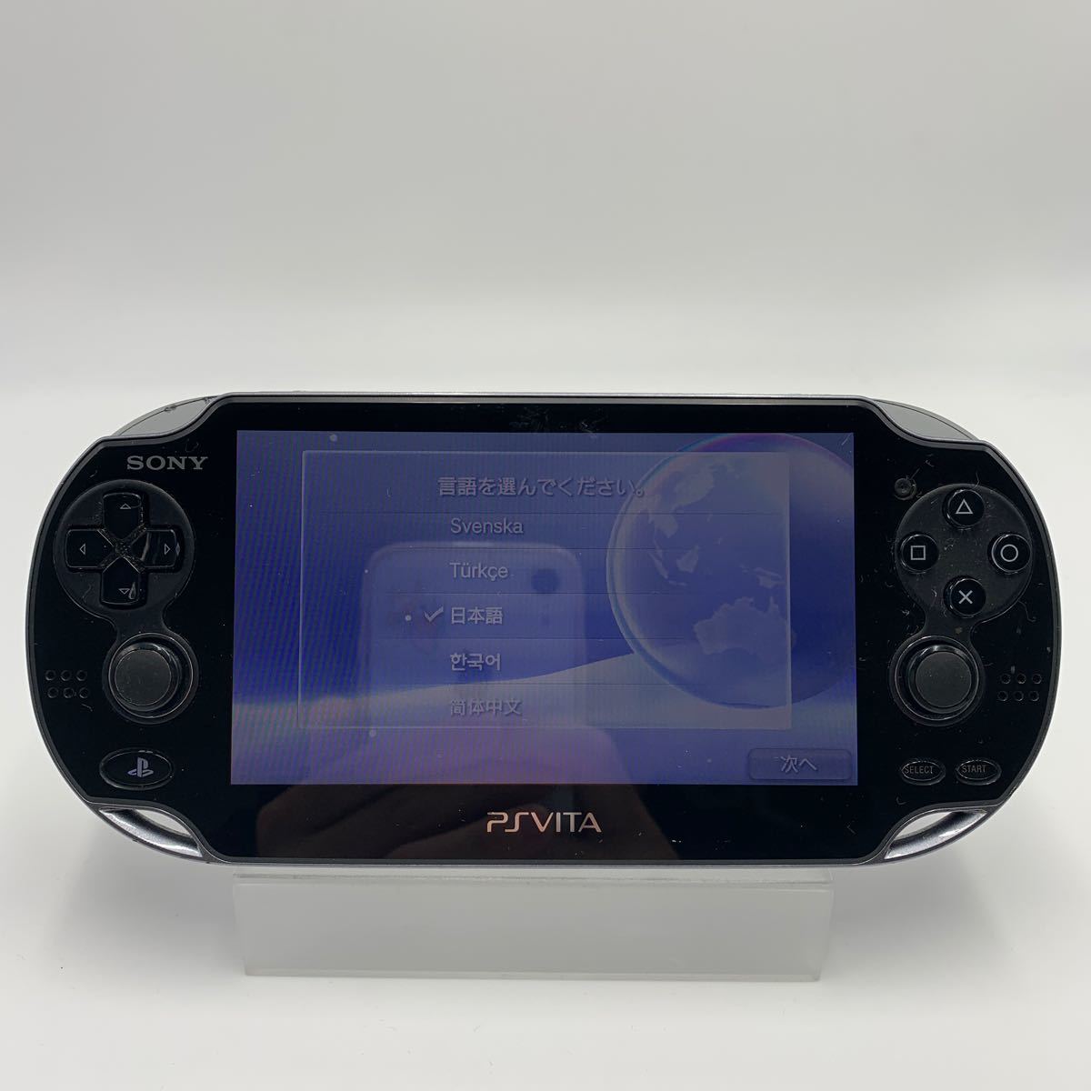 SONY PSVITA Playstation VITA プレイステーションヴィータ 本体 PCH-1000 動作品 0104-234
