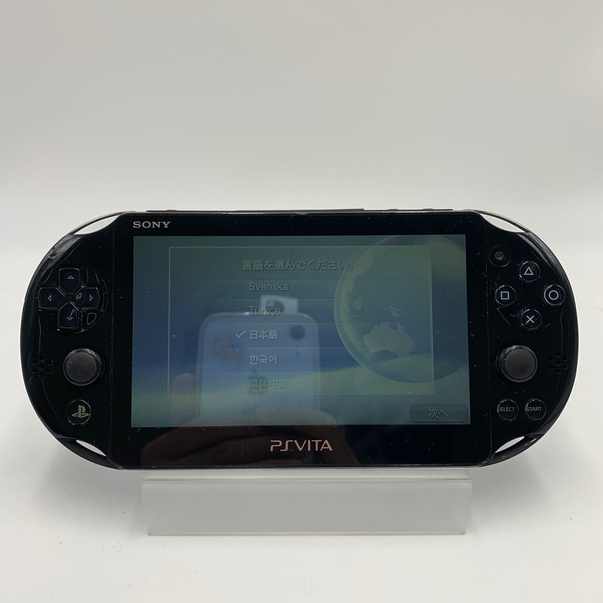 SONY PSVITA Playstation VITA プレイステーションヴィータ 本体 PCH-2000 動作品 0129-219_画像1