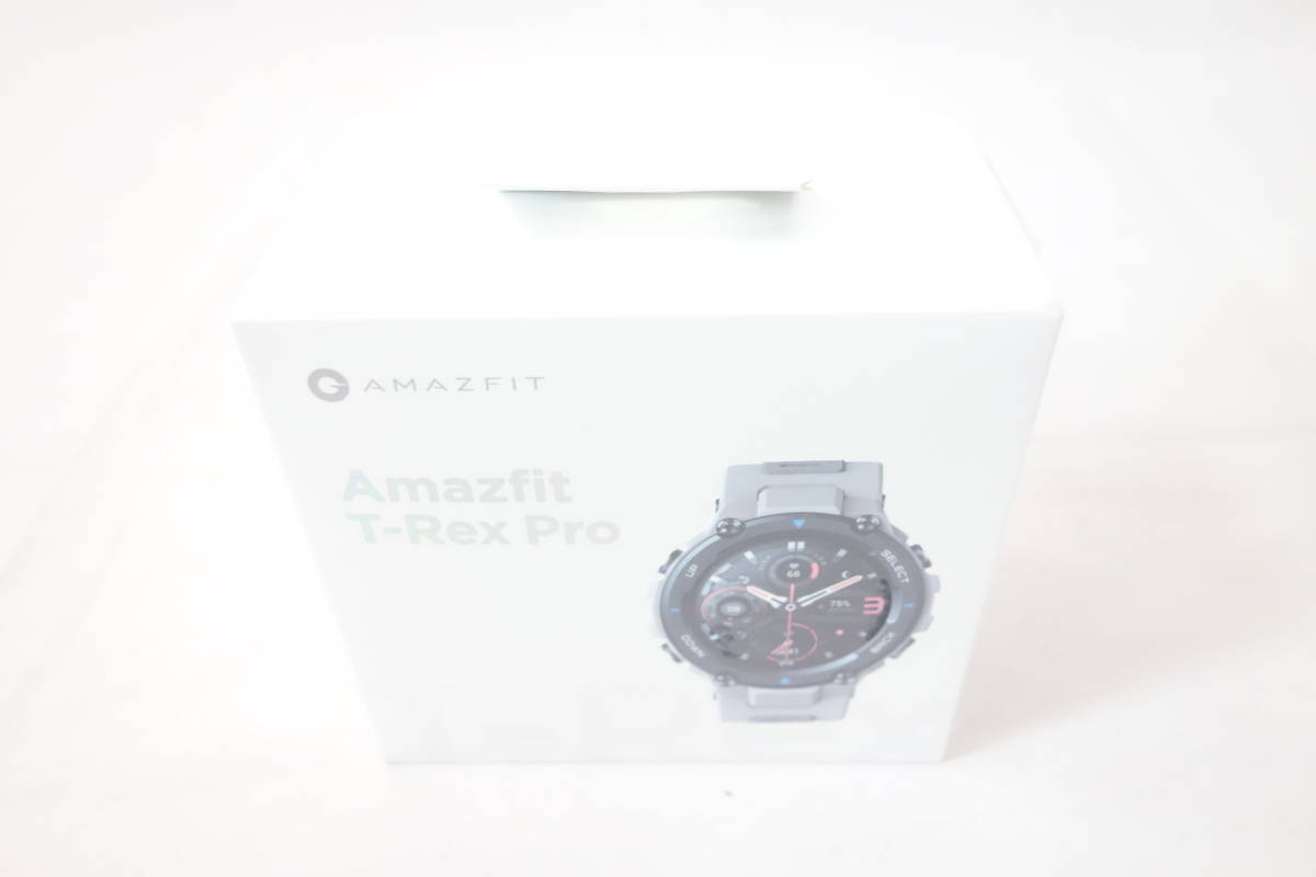 ☆新品☆ Amazfit アマズフィット スマートウオッチ T-Rex Pro Amazfit グレー (国内正規品)